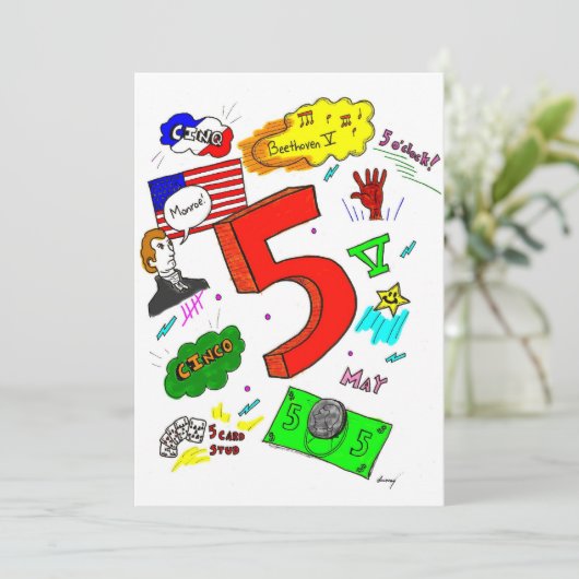 Ocde à cinq invitations (Debout devant)