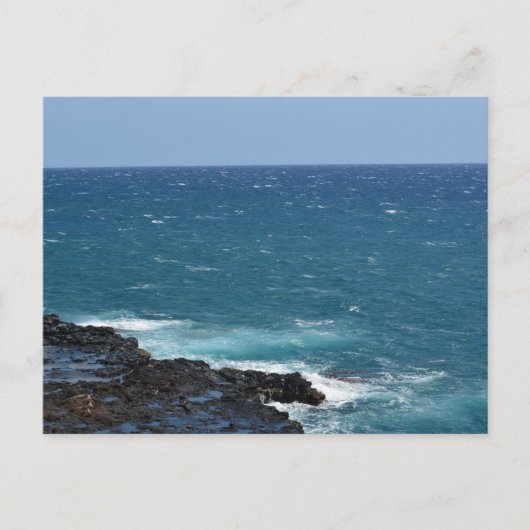 Oceaan bij Kauai Briefkaart (Voorkant)