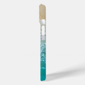 oceaan golven patroon monogram naam strand Case-Mate iPhone case (Achterkant / Links)