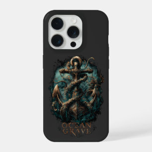 Oceaan Graf Kraken Anker Donkere Fantasie iPhone 15 Pro Hoesje
