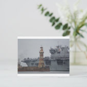 Oceaan HMS Briefkaart (Staand voorkant)