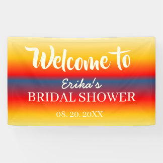 Oceaan Horizon Bruidsdouche Muur Decoratie Banner