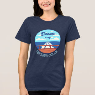 Oceaan is mijn favoriete kleur Cruise T-shirt