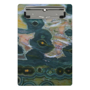 Oceaan Jasper Slab Mini Klembord