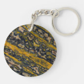 Oceaan Jasper Sleutelhanger (Achterkant)