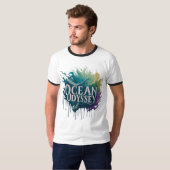 Oceaan _Odyssey T-shirt (Voorkant volledig)