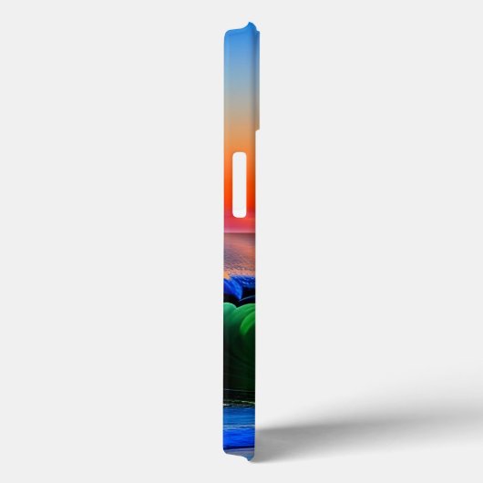 Oceaan op zonsondergang Case-Mate iPhone case (Achterkant / Rechts)