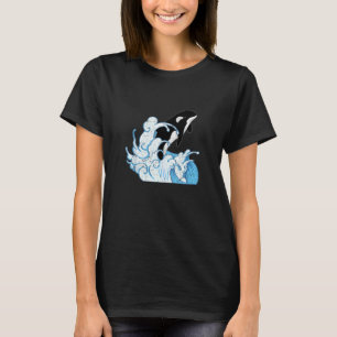 Oceaan Orka Dier Golven Moordwalvis Tank Top
