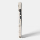oceaan plattegrond Case-Mate iPhone case (Achterkant / Links)