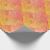 Oceaan Ritmen Warm  Cadeaupapier (Hoek)