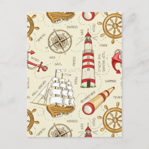 Oceaan Scène Briefkaart