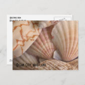 Oceaan Stad, het Briefkaart van Maryland (Voorkant / Achterkant)