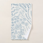 oceaan | Strand | koraal Bad Handdoek (Handdoek)