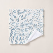 oceaan | Strand | koraal Bad Handdoek (Wasdoekje)