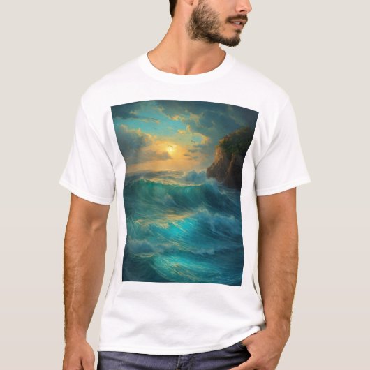 Oceaan T-shirt (Voorkant)