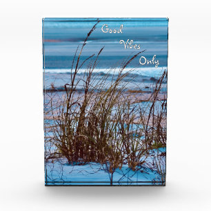 Oceaan Zand Duinen Glas Fotoblokken