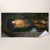 oceaan Zee grotten Strandlaken (Voorkant)