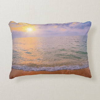 Oceaan Zonsondergang Decoratief Kussen