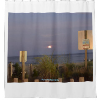 Oceaan Zonsondergang Douchegordijn