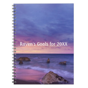 Oceaan Zonsopgang Doelen Notitieboek