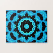 Oceaanblauw Legpuzzel (Horizontaal)