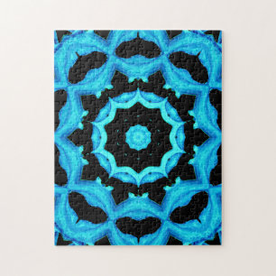 Oceaanblauw Legpuzzel