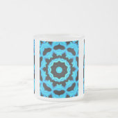 Oceaanblauw Matglas Koffiemok (Center)