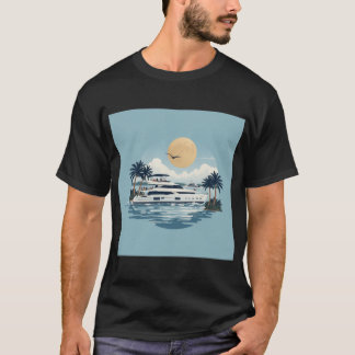 Oceaanblauw T-shirt