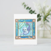 Oceaanbos Briefkaart (Staand voorkant)