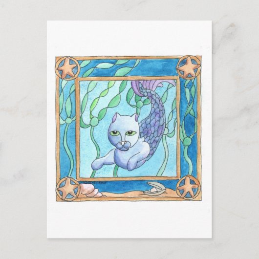 Oceaanbos Briefkaart (Voorkant)