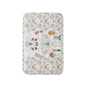 oceaandieren, Copepoda door Ernst Haeckel Badmat (Voorkant Verticaal)