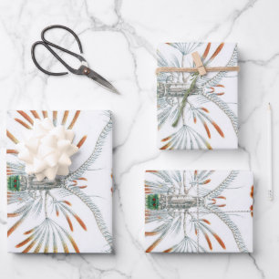  oceaandieren, Copepoda door Ernst Haeckel Inpakpapier Vel