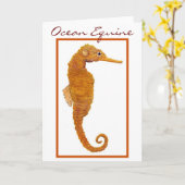 oceaanequine kaart (Gele Bloem)