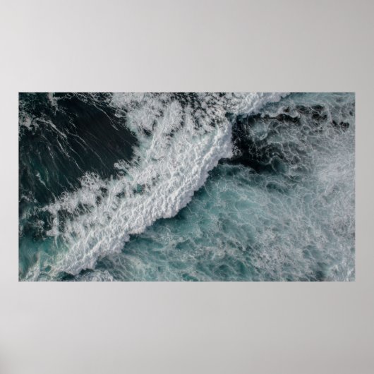 Oceaangolf Poster (Voorkant)