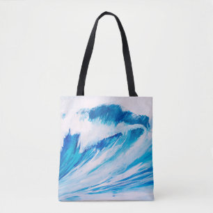 Oceaangolven: Blumarine Waterverf Beauty. Draagtas