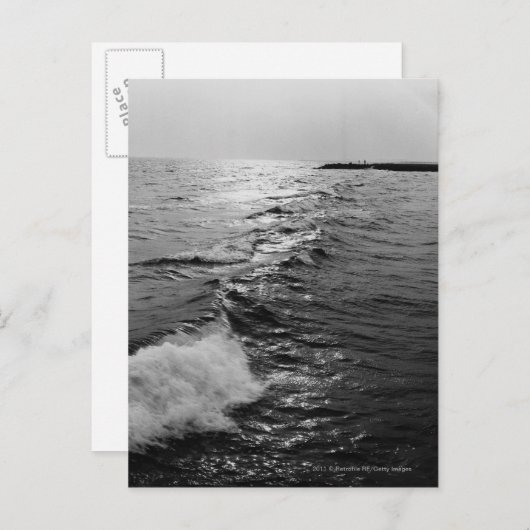 Oceaangolven Briefkaart (Voorkant / Achterkant)