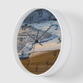 Oceaangolven die op surf breken (Hoek)