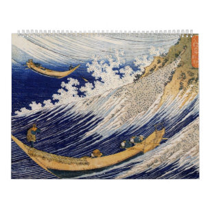 Oceaangolven door Katsushika Hokusai Kalender