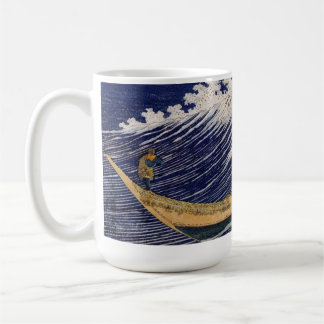Oceaangolven door Katsushika Hokusai Koffiemok