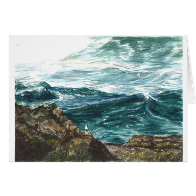 Oceaangolven - kust van Oregon (Voorkant Horizontaal)