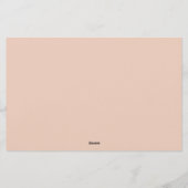 Oceaangolven kustmeisjes briefpapier (Achterkant)