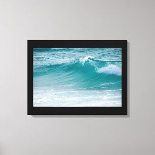 oceaangolven omwikkeld canvas afdruk