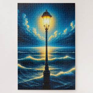 oceaanlantaarnpaal legpuzzel