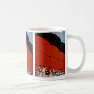 Oceaanlijner Bon Voyage Koffiemok