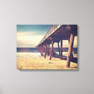oceaanpier canvas afdruk