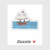 oceaanreis sticker (Vel)