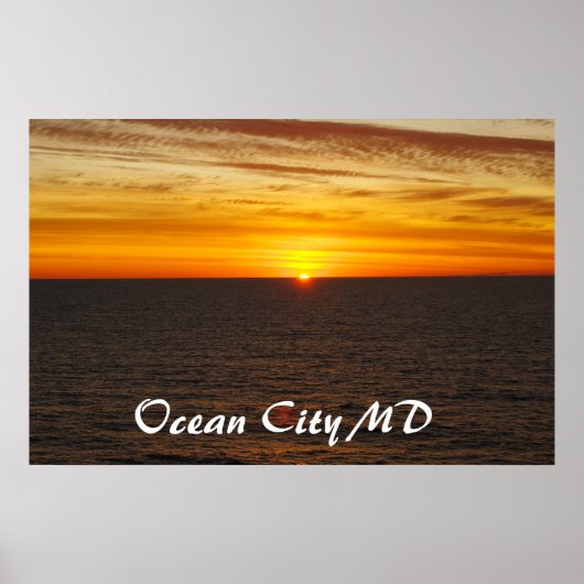 oceaanstad md poster (Voorkant)