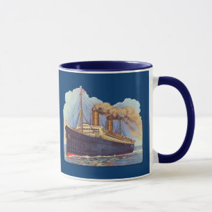 oceaanstoomlijnschip mok