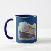 oceaanstoomlijnschip mok (Links)