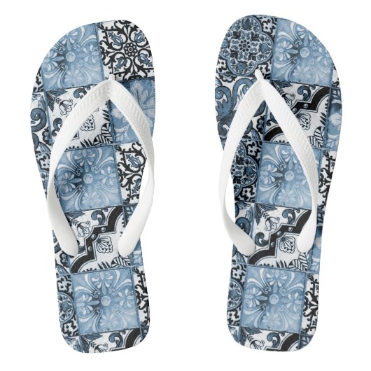 Oceaantegel Teenslippers (Voetbed)